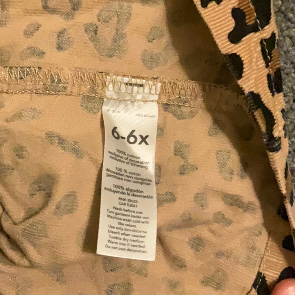 Carter’s kid animal print dress - Picture 4 of 6